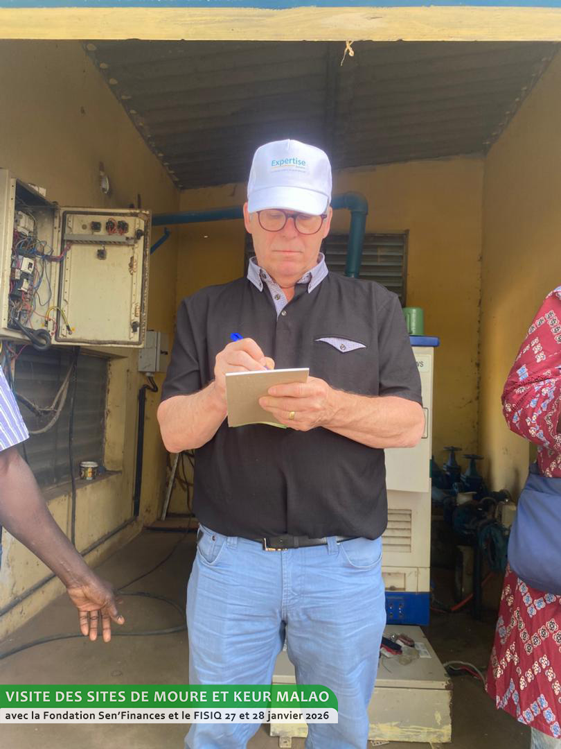 Visite des sites de Mouré eSen' Finances & FISIQ : Visite des sites de Mouré et Keur Malaot Keur Malao