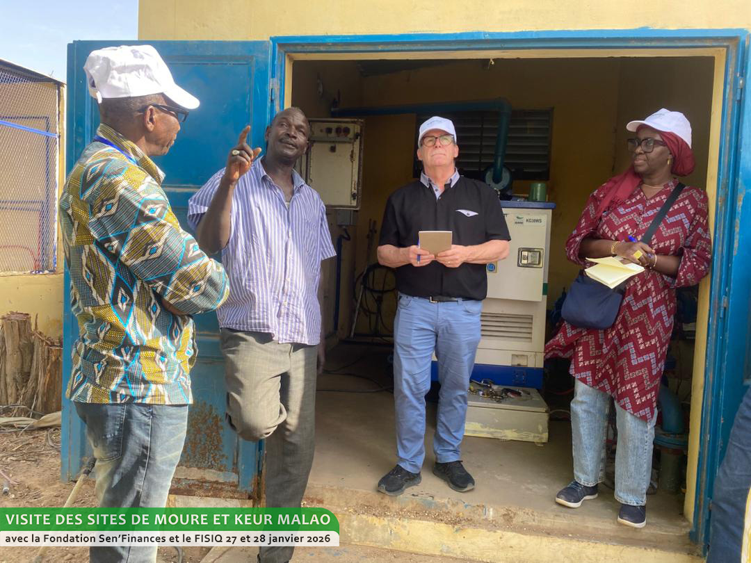 Sen' Finances & FISIQ : Visite des sites de Mouré et Keur Malao