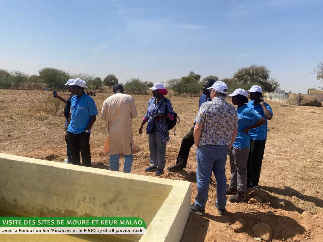 Sen' Finances & FISIQ : Visite des sites de Mouré et Keur Malao